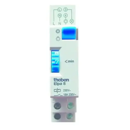 Theben Elpa 8 Stairwell Light Timer Switch Overview