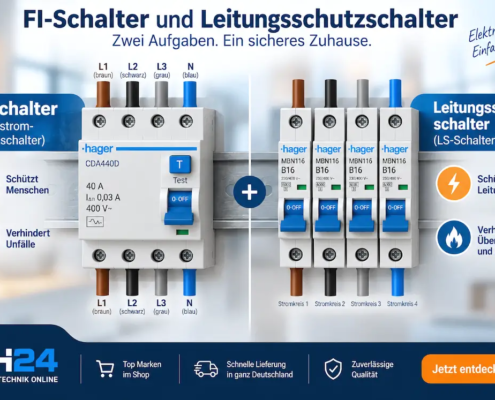 Leitungsschutzschalter und FI-Schalter
